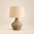 TERRACOTTA ROUGH BASE LAMP