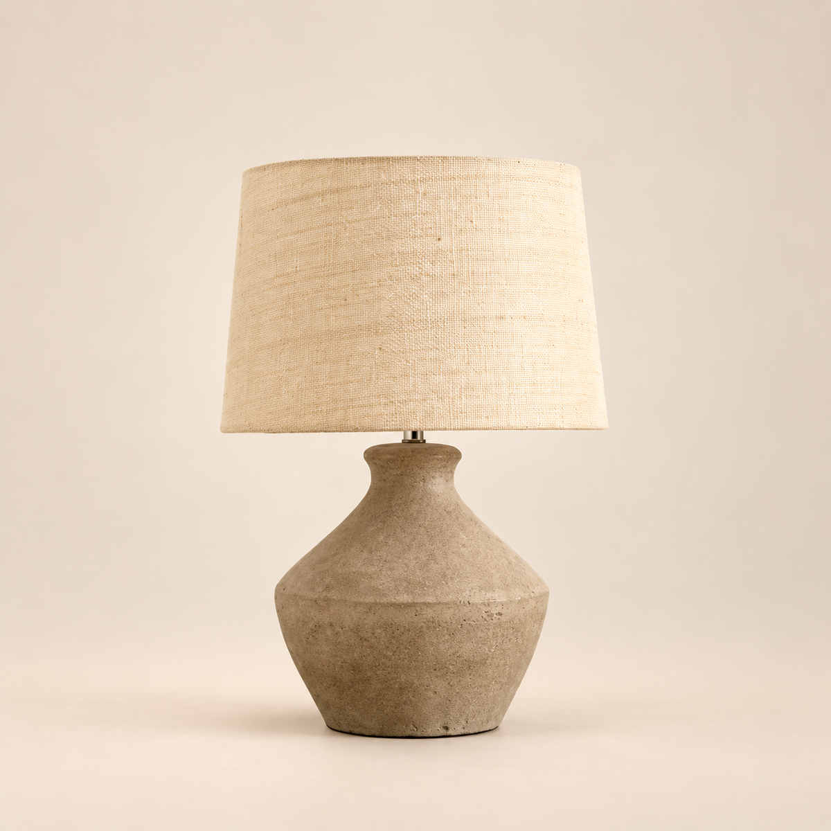 TERRACOTTA ROUGH BASE LAMP