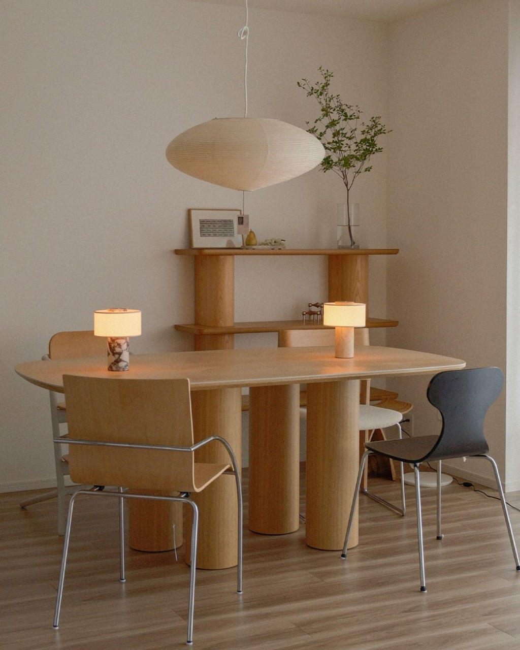 Auríe | Portable Lamp Style Calacatta Viola
