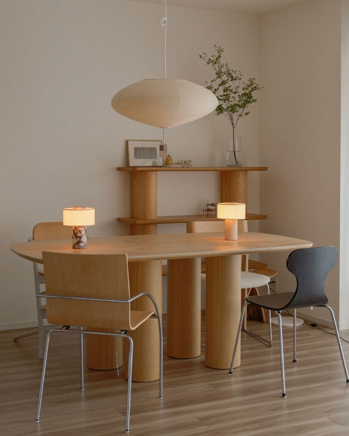 Auríe | Portable Lamp Style Calacatta Viola