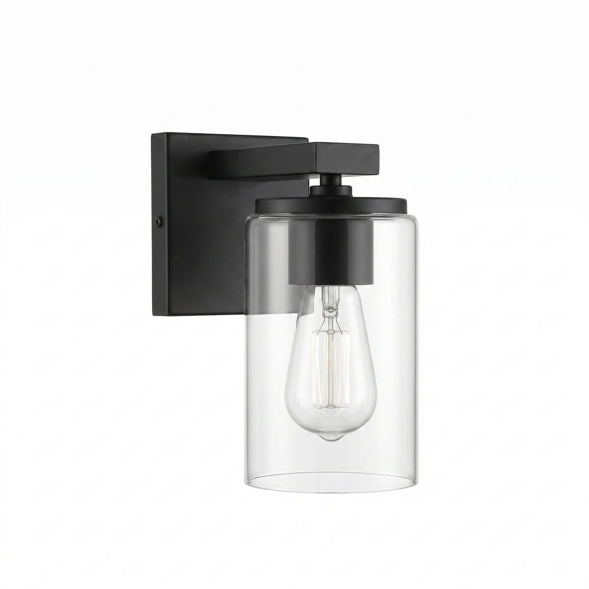 MERIDIAN Bathroom Vanity Light - 1-Light — Splash-Safe Bathroom Mirror Lighting