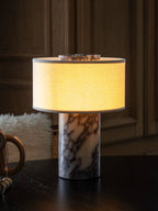 Auríe | Portable Lamp Style Calacatta Viola