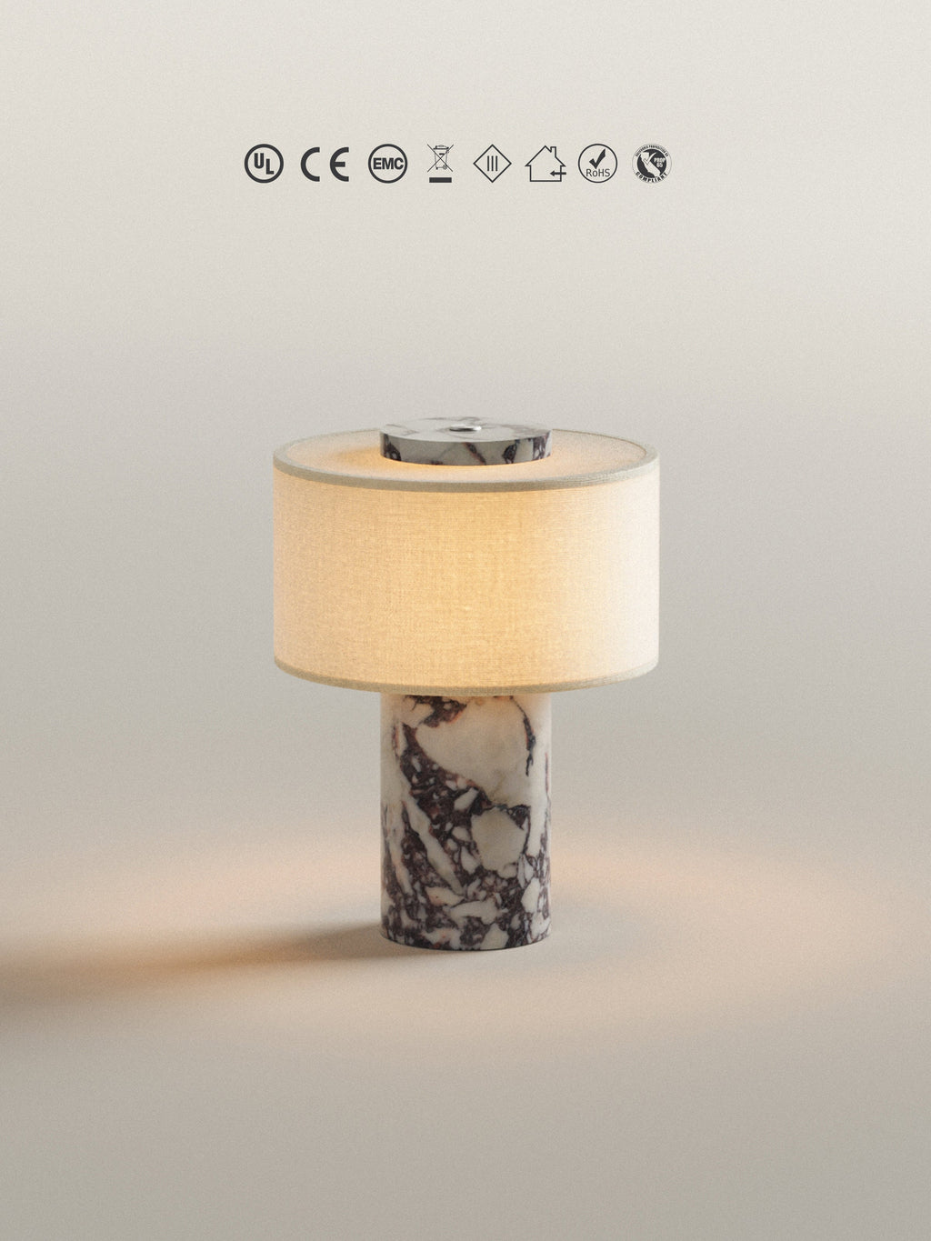 Auríe | Portable Lamp Style Calacatta Viola