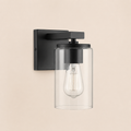MERIDIAN Bathroom Vanity Light - 1-Light — Splash-Safe Bathroom Mirror Lighting