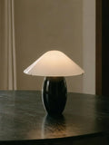 Maríel Portable Lamp | Black Ceramic
