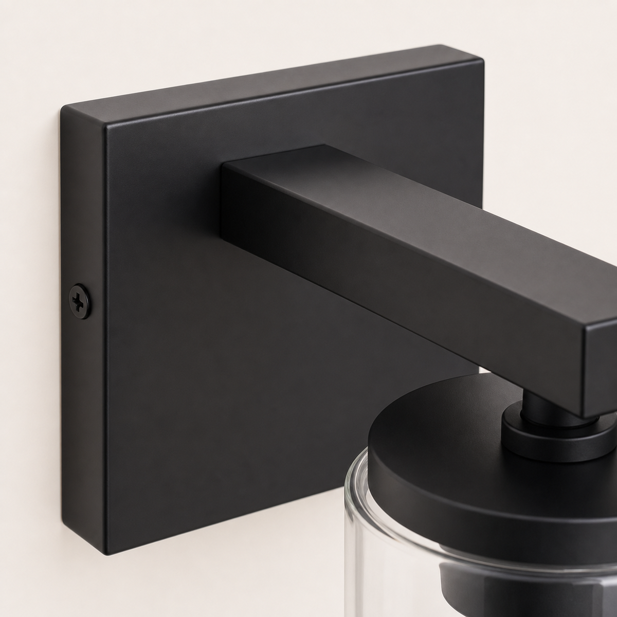 MERIDIAN Bathroom Vanity Light - 1-Light — Splash-Safe Bathroom Mirror Lighting
