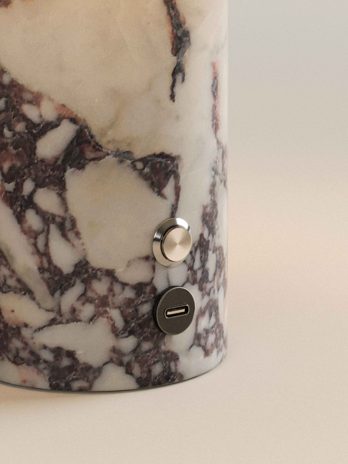 Auríe | Portable Lamp Style Calacatta Viola