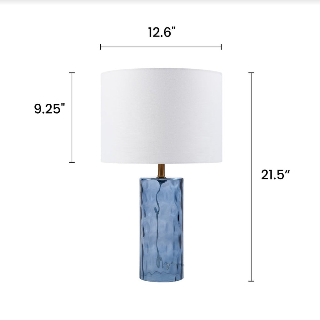 Deniz Glass Table Lamp (Set of 2)