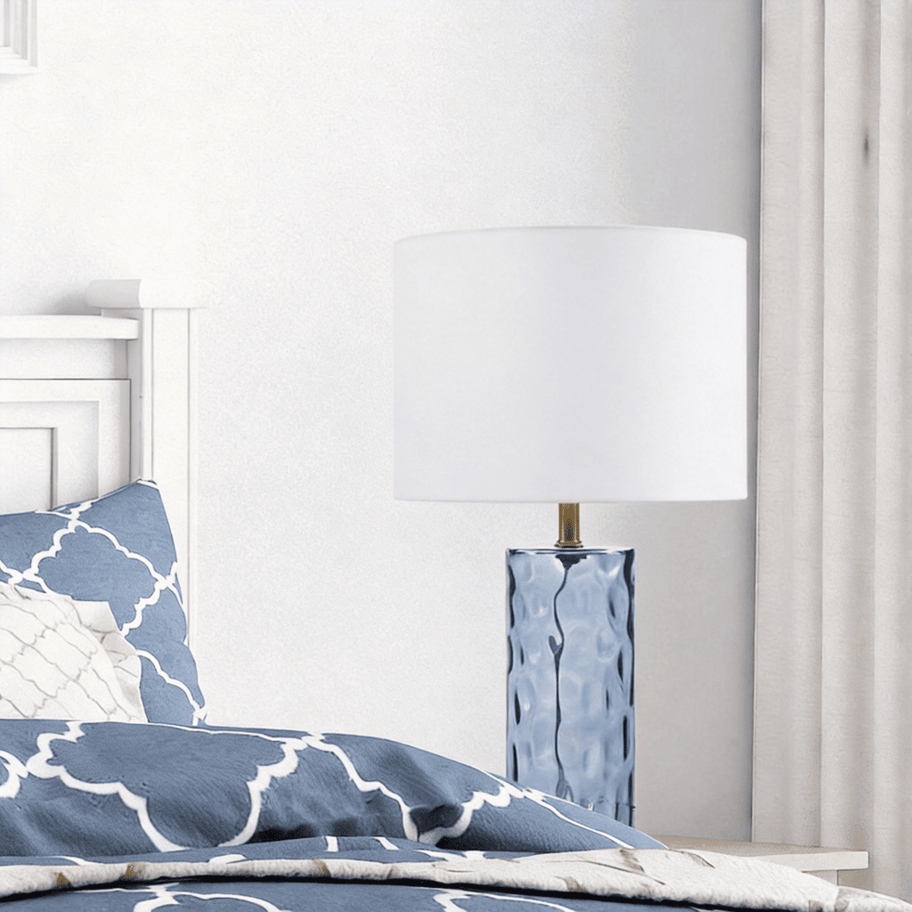 Deniz Glass Table Lamp (Set of 2)