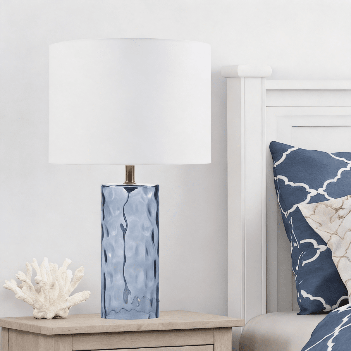 Deniz Glass Table Lamp (Set of 2)