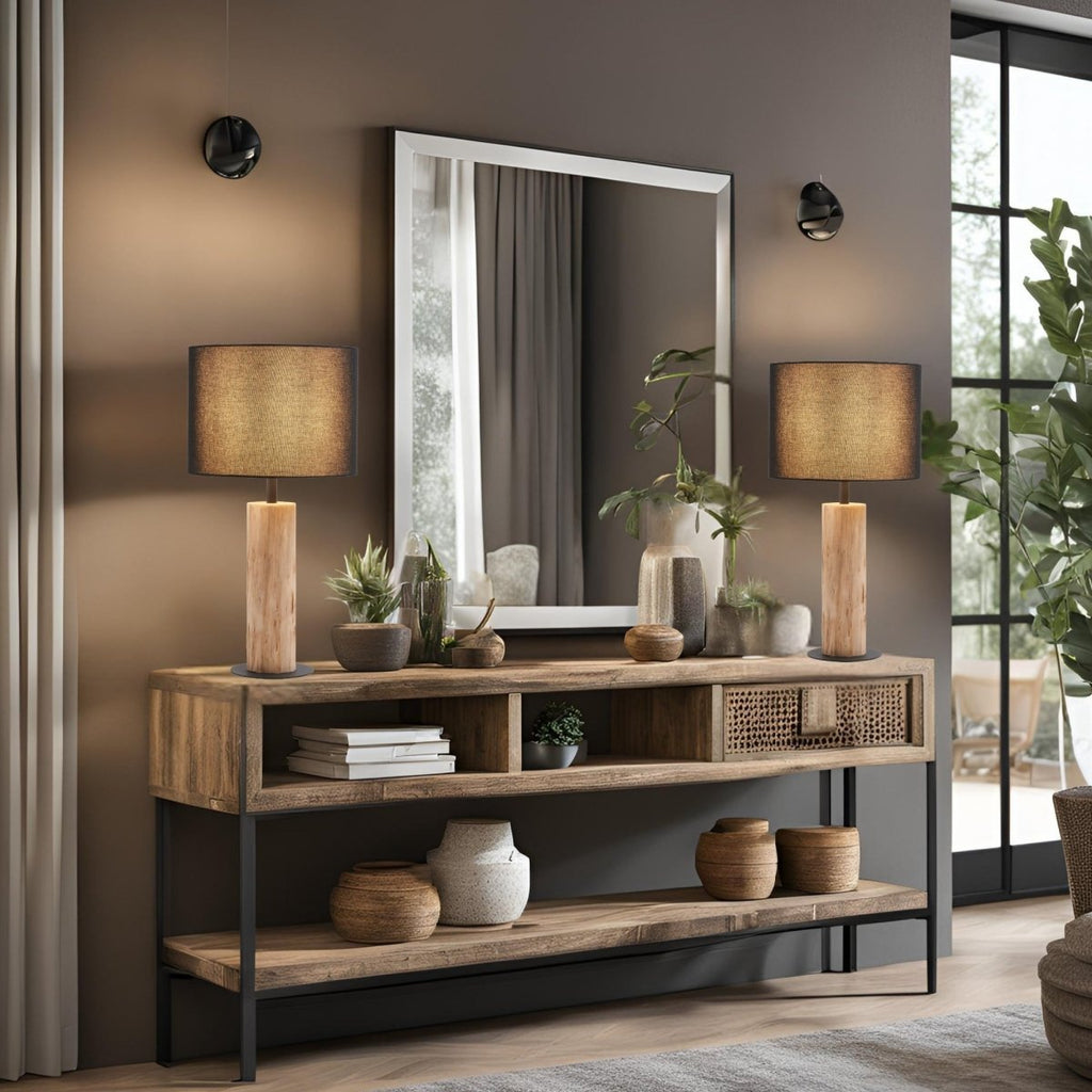 Lignis Table Lamp (Set OF 2)
