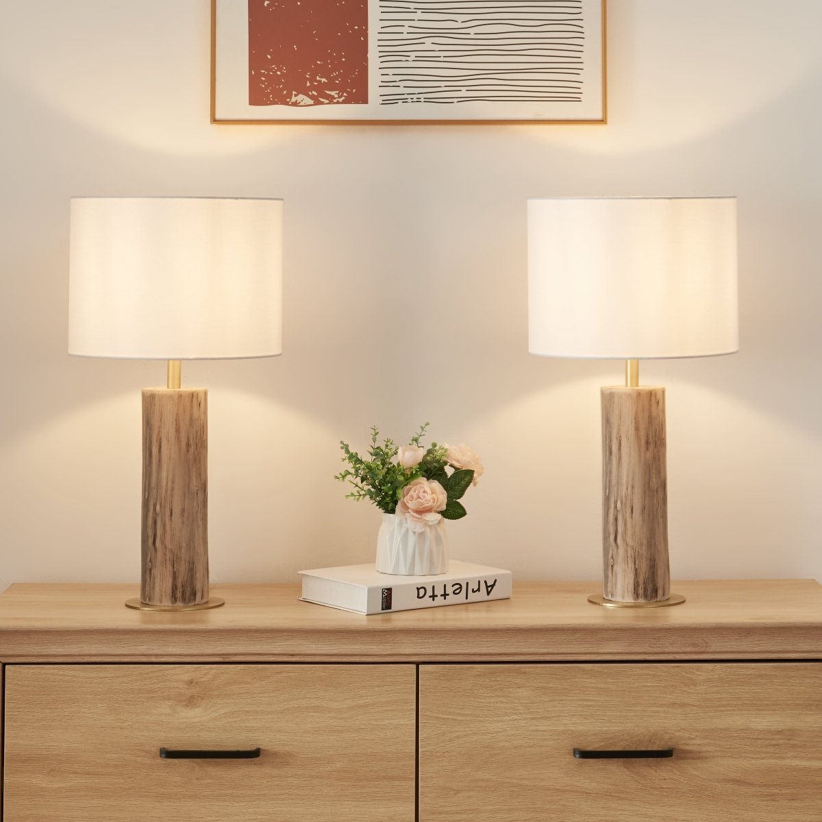 Lignis Table Lamp (Set OF 2)