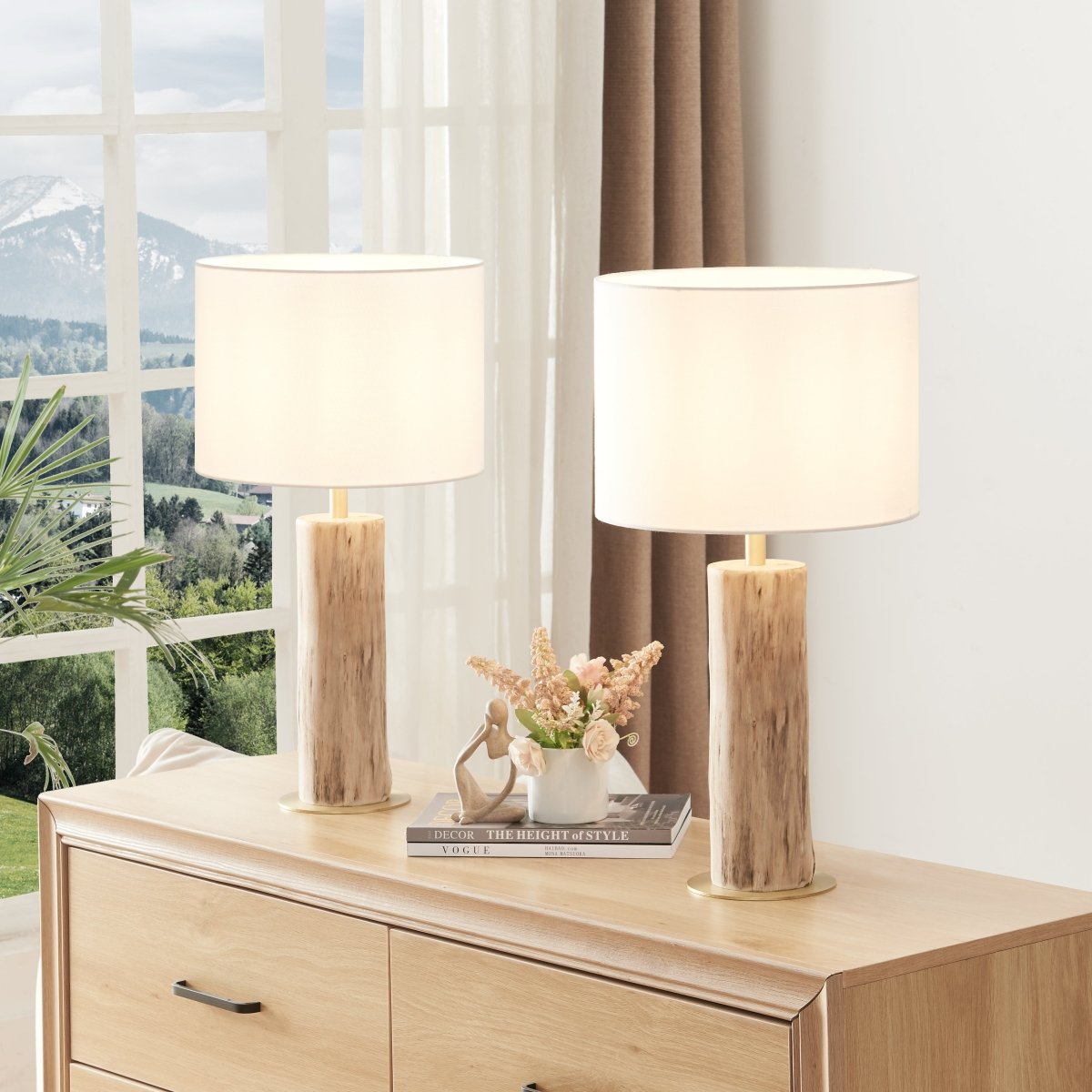 Lignis Table Lamp (Set OF 2)