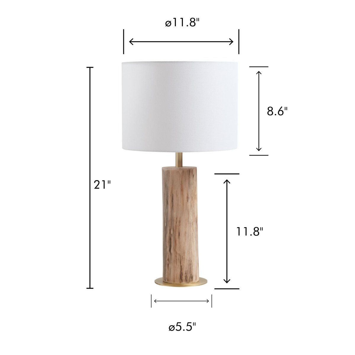 Lignis Table Lamp (Set OF 2)