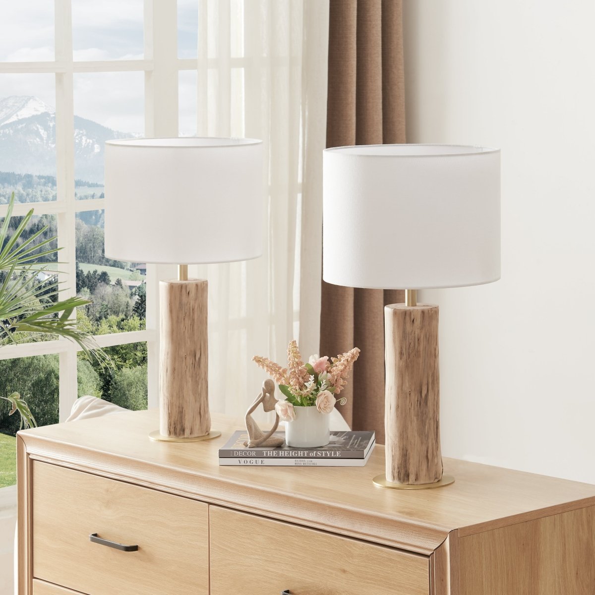 Lignis Table Lamp (Set OF 2)